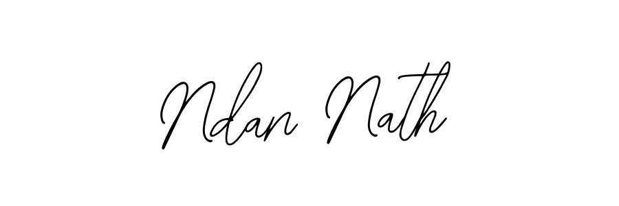 The best way (Bearetta-2O07w) to make a short signature is to pick only two or three words in your name. The name Ndan Nath include a total of six letters. For converting this name. Ndan Nath signature style 12 images and pictures png
